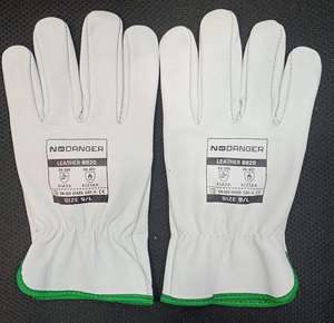 GUANTES CONDUCTOR DE CUERO DE GRANO DE CABRA PARA USO INDUSTRIAL GUANTES DE SEGURIDAD - Product Image 2