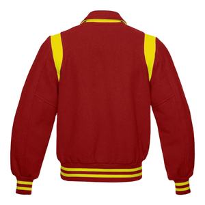 Vestes universitaires en toile de laine coupe-vent personnalisées pour hommes et femmes avec logo personnalisé pour les uniformes d'équipe en plein air 2026 - Product Image 4