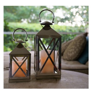 Elegant Flower & Leaves Design Iron Metal Mini Decorative <b>Candle</b> <b>Lanterns</b> <b>Candle</b> <b>Holder</b> Pleasant Designed Solid Iron La - Product Image 6