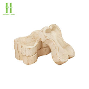 Tazón de masa de madera hecho a mano ecológico para decoración del hogar vintage y para decoraciones navideñas regalos OEM hecho en Vietnam - Product Image 2