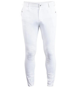 Medias de montar con agarre confiable Bolsillos laterales convenientes Pantalones de caballo ecológicos para montar ajustados - Product Image 3