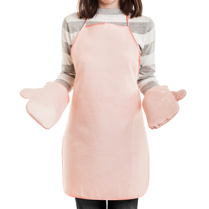 Customizable <b>Aprons</b> Black Knee Length Kitchen <b>Apron</b> Wholesale in India - Product Image 4