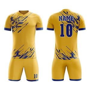 Ropa deportiva de alta calidad, uniforme de fútbol en blanco de poliéster, del equipo nacional uniforme de fútbol, ropa deportiva en estilo establecido para ropa de equipo - Product Image 4