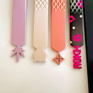 Pince à cils professionnelle en acier inoxydable Volume de 90 degrés Diamant Nano Grip Fiber Tip Outil d'extension de cils - Product Image 5