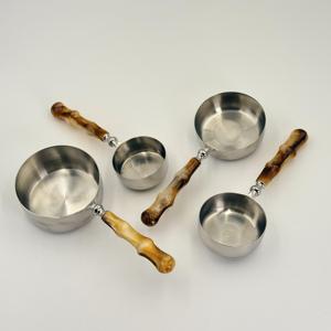 Juego de Tazas Medidoras de 4 Piezas, Juego de Medición de Acero Inoxidable con Mango de Resina de R B Overseas a un Precio Razonable desde India - Product Image 2