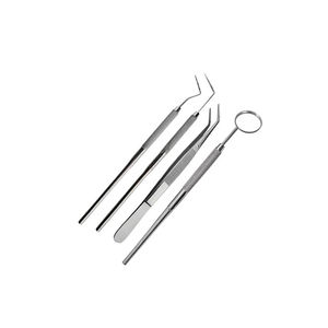 Kit de soins dentaires manuel fiable avec outils en acier inoxydable Instruments dentaires d'hygiène buccale pour les examens - Product Image 5