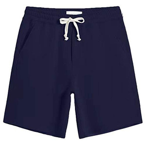 <b>Men's</b> 100% Cotton Casual Fleece <b>Sweat</b> <b>Shorts</b> with Pockets Solid Pattern Eco-Friendly Lounge Joggers Digital Printed - Product Image 4