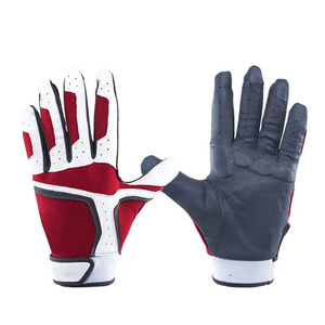 Nouveau style de gants de frappeur de baseball en cuir pur pour hommes OEM fabrique des gants de frappeur de baseball Offre Spéciale de couleur unie - Product Image 2