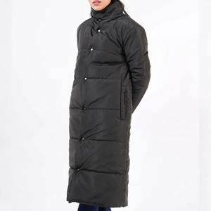 Manteau long matelassé pour femmes grandes tailles, veste d'hiver chaude, OEM ODM disponible - Product Image 4