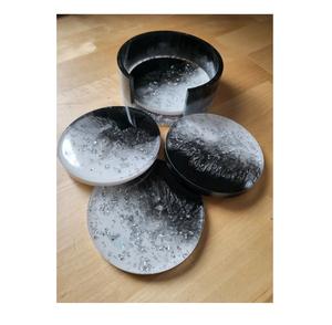 Fantaisie conçu classique écologique personnalisable résine sous-verres artisanat thé café vin tapis cuisine Table décoration inde - Product Image 6