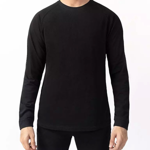 เสื้อยืดออกกำลังกายสำหรับผู้ชายคอกลมผ้าคอตตอน100% แห้งเร็วระบายอากาศได้ดีพิมพ์โลโก้ได้ตามต้องการสำหรับฤดูร้อน - Product Image 1