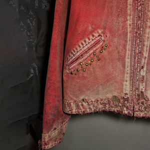 Vêtement de rue en gros, denim personnalisé, fermeture éclair, bouton, taille plus, tricot, vintage, toile de canard, veste de travail pour hommes, Haus Industries - Product Image 4