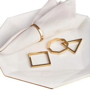 Anneau de serviette en métal martelé pour la maison, vente en gros, pour la cuisine, le restaurant, la maison, la décoration de mariage, l'hôtel, le bureau, la vaisselle, en grande quantité - Product Image 6