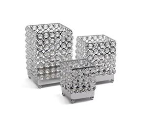 Crystal <b>Candle</b> Holder Shiny Brass Metal Design <b>Candle</b> <b>Stick</b> Plated Finishing Design T-light Holder for Home Decor - Product Image 5