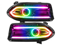 Meilleur prix pour les phares de voiture, phare avant, lampe de phare HID pour Dodge CHARGER 2015 - 2021, type USA, modifié RGB