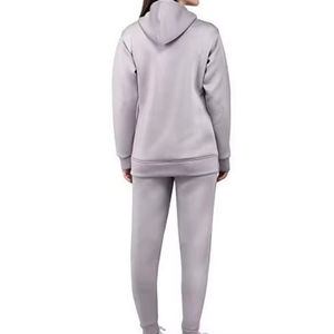 Pull-over à capuche brodé de logo personnalisé survêtement en coton de qualité pour les femmes tenue décontractée pour la saison d'hiver - Product Image 3