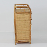 Meuble de rangement classique moderne en rotin à 5 tiroirs pour la maison, le bureau et l'hôtellerie