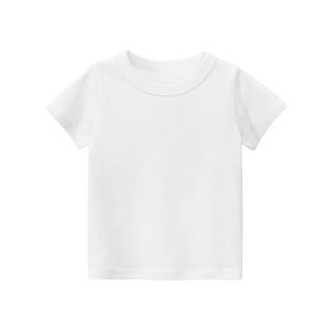 T-shirt pour garçons 100% coton col rond nouveau style T-shirt pour enfants manches courtes 100% coton T-shirts pour hommes - Product Image 4
