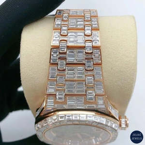 Montre Royal Oak étincelante de 41 mm avec mouvement ETA et bracelet authentique - Product Image 5