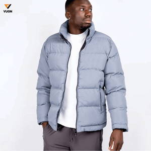 เสื้อแจ็คเก็ตขนเป็ดสำหรับผู้ชายและผู้หญิงเสื้อโค้ทแบบมีซิปยาวมีฮู้ดสำหรับฤดูหนาว - Product Image 5