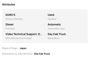 ดีที่สุด!! รถบรรทุกมือสองขนาดใหญ่ ปี 2023 ราคาประหยัด 6x4 450 แรงม้า ดีเซล เกียร์ออโต้ พร้อมขาย จัดส่งทั่วโลก - Product Image 5