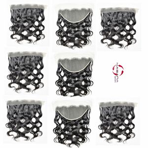 Extensiones de Cabello Humano Natural de la India, 13x6, Frontal, Alta Calidad, 100% Natural, Ondulado Profundo, Cutícula Alineada - Product Image 3