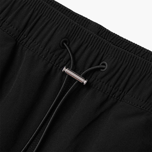 กางเกงจ๊อกกิ้งสำหรับผู้ชาย, กางเกงวิ่งพร้อมกระเป๋าระบายอากาศสีดำ - Product Image 5