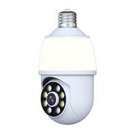 Ampoule caméra IP Full HD intelligente UEMON pour la domotique, avec projecteur, compatible Tuya Wifi
