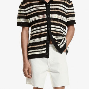 Shorts en jean décontractés pour hommes de qualité supérieure, taille haute, couleur claire/foncée, séchage rapide, respirants, designs personnalisés, pour l'extérieur - Product Image 5