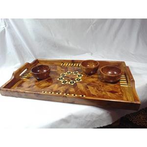 Artisanat en bois de thuya marocain de luxe, fait main, en racine de thuya naturelle, décoration traditionnelle marocaine pour la maison, cadeau - Product Image 1
