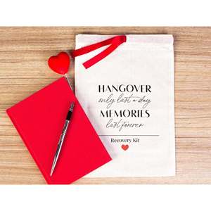 Hangover Temporary <b>Memories</b> Last Forever Bachelorette Party <b>Gift</b> Bags - Product Image 1