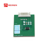 HS nuevo Sensor decodificador de Chip Compatible para HP Plotter T610 T770 T790 T795 T1200 T1300 T2300 Plotter 72 Tarjeta de descifrado de reinicio de Chip