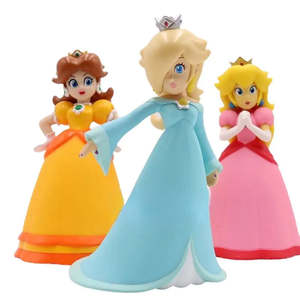<b>Plastic</b> Figurines of Princesses Rosalina Peach Daisy Inspired by Japanese <b>Animation</b> for Girls - Product Image 2