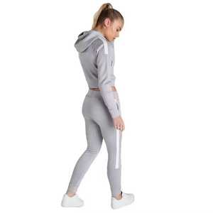 Ensemble de survêtement pour femme, pantalon cargo lavé de haute qualité 2026, ensemble de survêtement de fitness, haut court, cordon de serrage, vert - Product Image 6