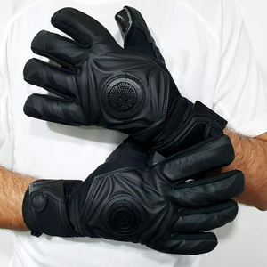 Gants de gardien de but en latex, doigts entiers, imperméables, respirants, pour entraînement sportif professionnel en extérieur, fermeture à lacets - Product Image 4