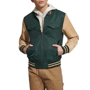 Baseball Letterman Varsity Men's Clothing Jackets <b>Top</b> Trends Custom Design New Fashion With Pockets Man Bomber Jackets Winter - Product Image 1