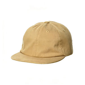 Gorra de Béisbol Personalizable de 6 Paneles, de Algodón Lavado, Casual, con Visera Plana, Ajustable, con Cierre a Presión, Protección Solar, para Golf, Senderismo y Actividades al Aire Libre - Product Image 4