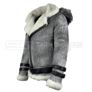 Men Clothing Leather Jacket New Fashion Men Leather Jacket Windproof Leather Jacket in cheap rate 2026 - Product Image 3