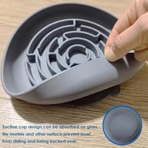 Alfombrilla de silicona para lamer para mascotas, almohadilla de comedero interactivo, ayuda a la digestión, alivia la ansiedad, material seguro y duradero antideslizante - Product Image 1