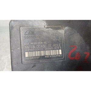 CENTRALE DE COMMANDE ABS PEUGEOT 207 1ère Série 10.0960-1197.3/9663945780/10.0206-0370.4 TU3A bi-carburant/gaz 1360 (06>09) - Product Image 6