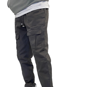 กางเกงคาร์โก้ทรงตรงสำหรับผู้ชาย ขายส่ง หลายกระเป๋า ระบายอากาศ น้ำหนักเบา สไตล์ฮิปฮอป กีฬา จ็อกเกอร์ ลำลอง ใช้งานได้หลากหลาย สำหรับฤดูใบไม้ร่วง - Product Image 4