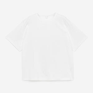 Camiseta de alta calidad, camisetas lisas de algodón para hombres, logotipo con estampado bordado personalizado, camisetas de poliéster de talla grande para mujer - Product Image 1