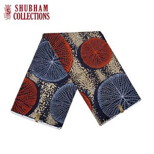 Shubham เดรสผ้าพิมพ์ลายขี้ผึ้งคลาสสิก100% นานาชาติของ shubham เดรสผ้าทอจากแอฟริกาของตกแต่งบ้าน - Product Image 5