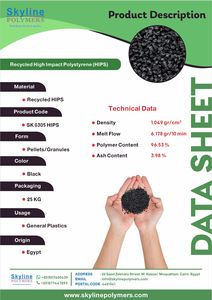 High Quality Black Recycled r-<b>ABS</b> Pellets General Molding Grade for Auto Parts & Electronics - Product Image 2