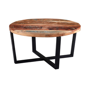 Customized Black and <b>Brown</b> Color Coffee <b>Table</b> Modern Design Furniture Round Center <b>Table</b> Hotel and Home Decoration 2025 - Product Image 5