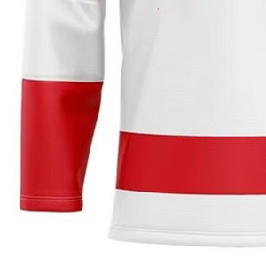 Conjunto de equipo de práctica simple hecho a medida Jerseys de hockey sobre hielo de malla reversible sublimados en Pakistán - Product Image 4