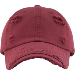 Venta al por mayor barato clásico ajuste usado en aspecto gorra de mezclilla con hebilla ajustable de algodón desteñido Vintage Vibes - Product Image 4