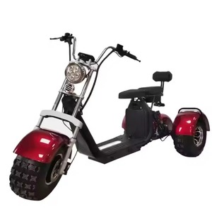 Envío rápido Original 3Plus 3000W/60V Fat Tirre Lithiumm Citty C o Electrics Triciclo Scooters disponibles - Product Image 3