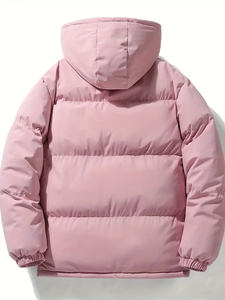 Chaqueta acolchada OEM para hombre más vendida, tela de cuero de venta directa de fábrica de alto fabricante con decoración de piel - Product Image 4