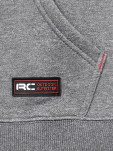 เสื้อฮู้ดผ้าฟลีซแบบมีซิปรูดซิปมีสายคาดไหล่ผ้าฝ้าย100% 400 GSM ขนาดพอดีกับผู้ชาย - Product Image 4